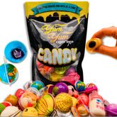 Yum Yum Candy Shop Squishy Gummy Party Mix – assorted squishy candies and fun shaped capsules